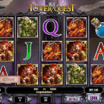 Tower Quest Pokie Play'n GO Screenshot