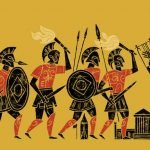 ancient greece mythology drawing