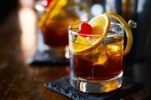 old fashioned in a glass