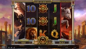 story of hercules slot game